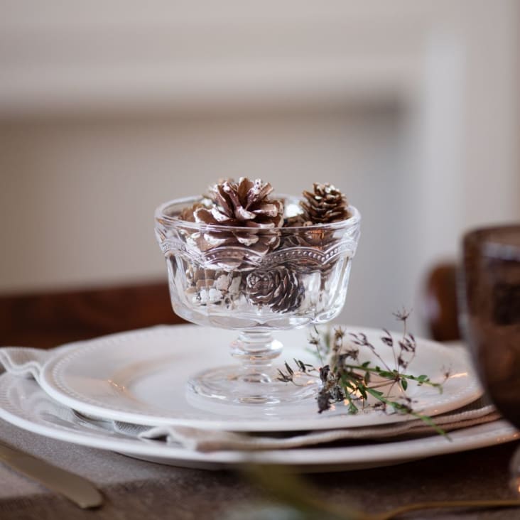 Maisons Du Monde Perle - Lote De 6 - Copa De Helado De Cristal PERLE