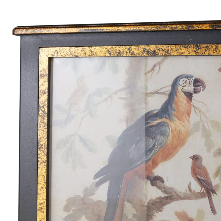 Maisons Du Monde Perroquet - Barra De Bar De Madera Oscura