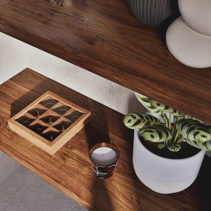 Maisons Du Monde Perseus - Juego De 5 En Raya De Madera De Mango De 20 Cm