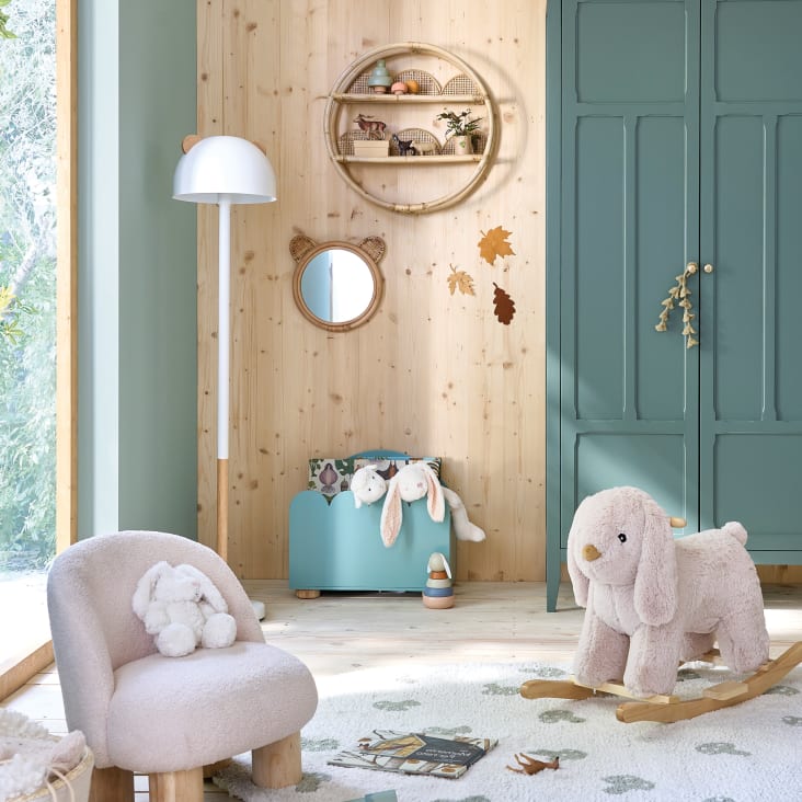 Maisons Du Monde Pirámide De Anillos Con Diseño De Conejo Multicolor