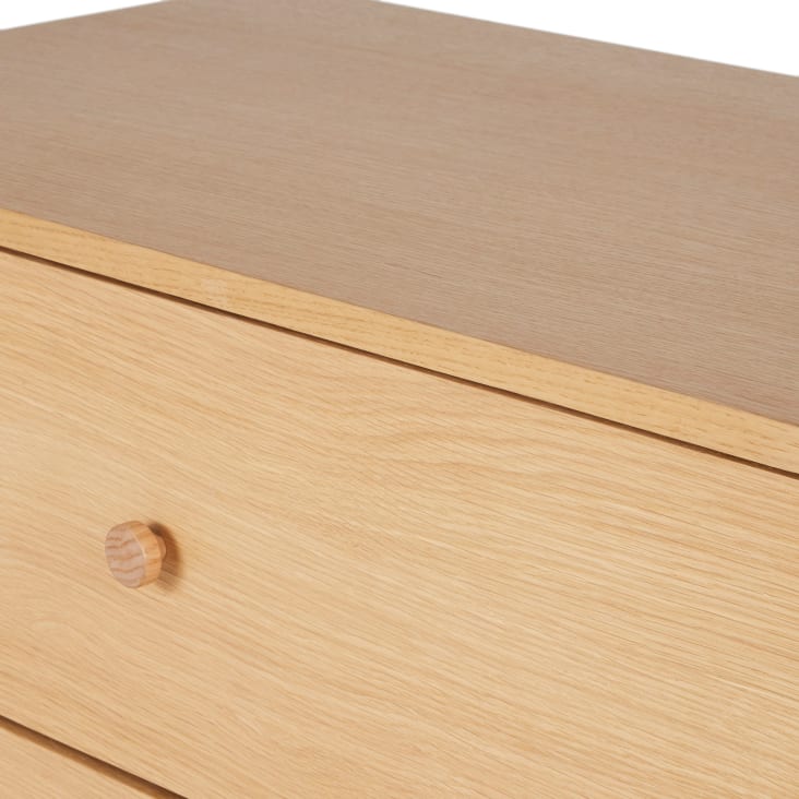 Maisons Du Monde Polari - Cómoda De Madera Clara De 3 Cajones