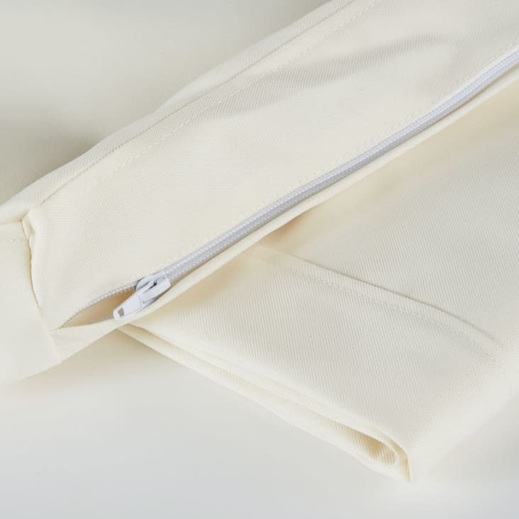 Maisons du Monde Porto Rico - Funda de cojín para sofá PORTO RICO de color crudo