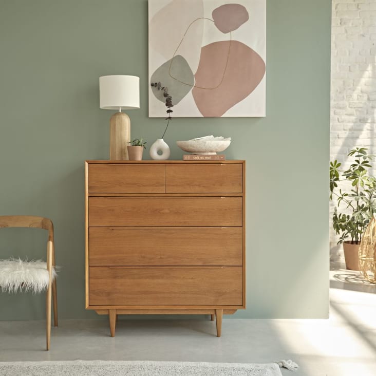 Maisons Du Monde Portobello - Cómoda Vintage Con 5 Cajones