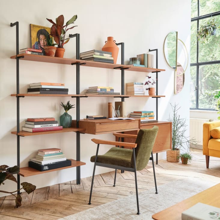 Maisons Du Monde Portobello - Estantería De Pared Vintage Con 1 Cajón