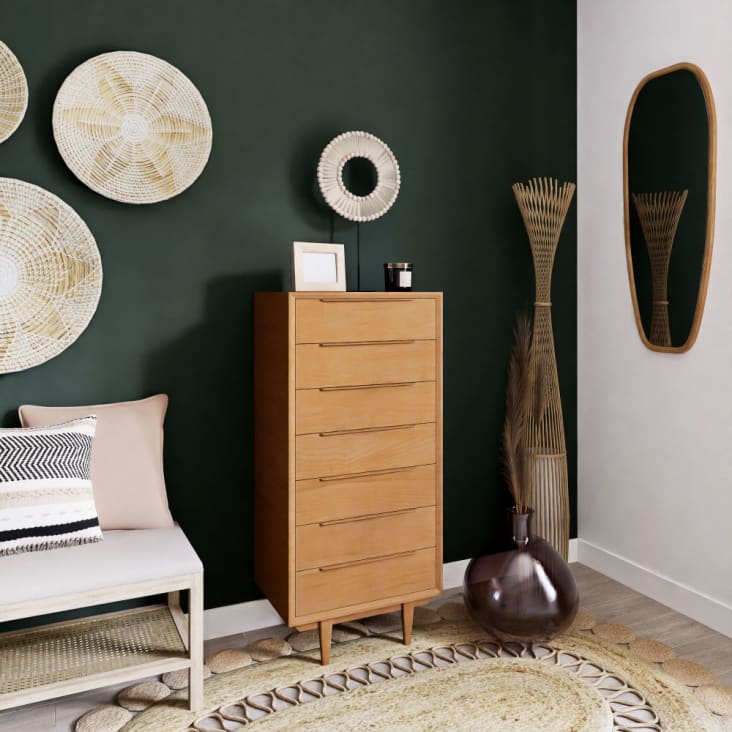 Maisons Du Monde Portobello - Mueble Semanario Vintage De 7 Cajones