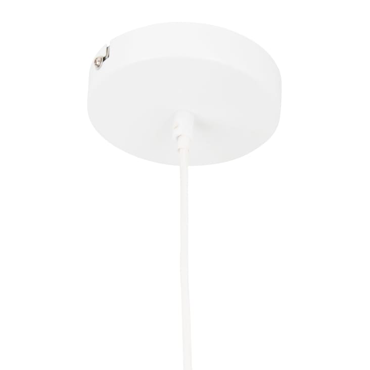 Maisons Du Monde POUVERINE - Lámpara De Techo Redondeada De Ratán Trenzado