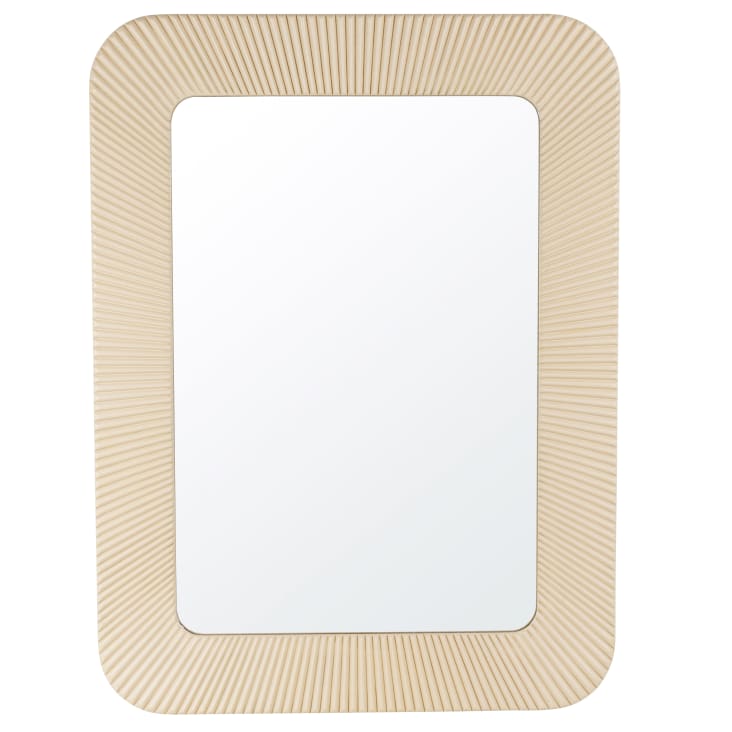 Maisons du Monde Pueblos - Espejo rectangular grabado 60x80 cm