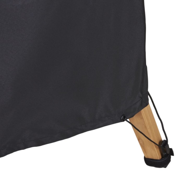 Maisons Du Monde Puravida - Funda Protectora Para Mesa De Jardín Rectangular En Negro L. 200