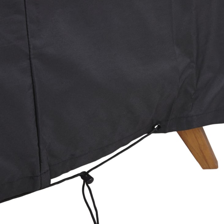 Maisons Du Monde Puravida - Funda Protectora Para Sofá De Jardín De 3 Plazas En Negro