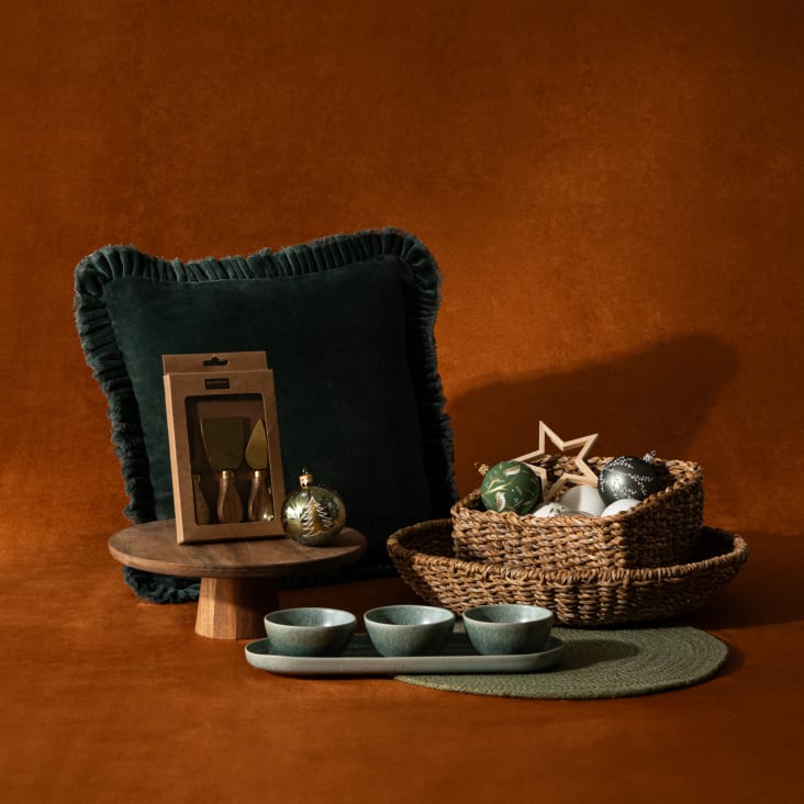 Maisons Du Monde RITA - Expositor Para Tartas De Madera De Acacia