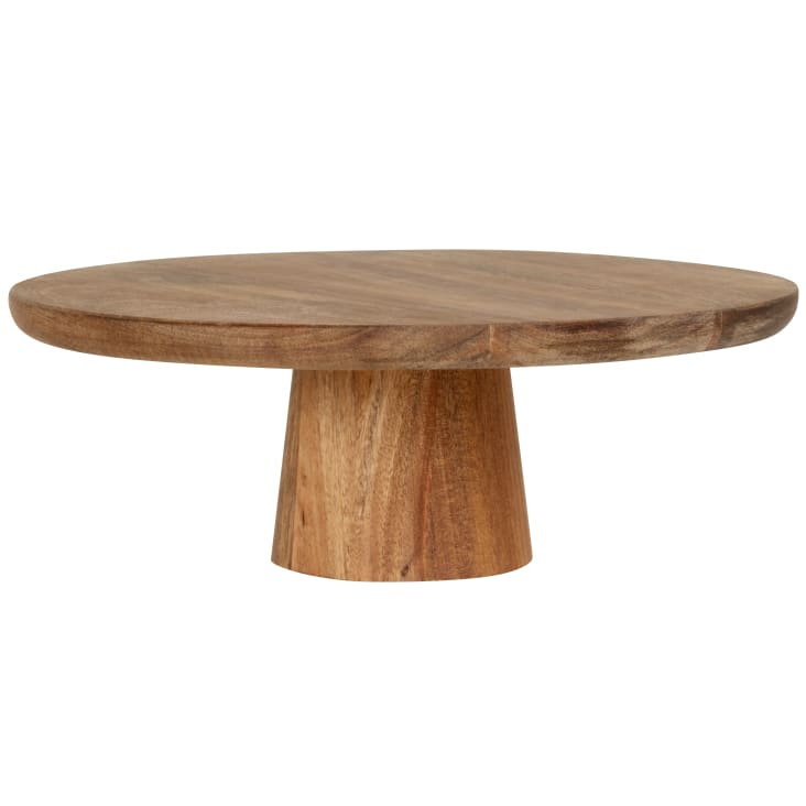 Maisons du Monde RITA - Expositor para tartas de madera de acacia