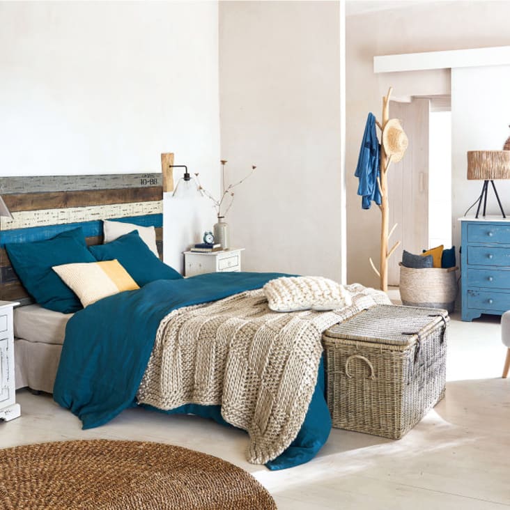 Maisons Du Monde Rivage - Perchero Tronco De Un árbol De Eucalipto Y Metal Negro