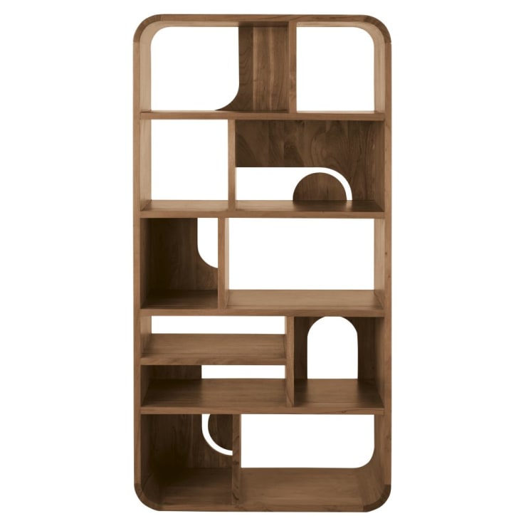 Maisons du Monde Sacramento - Estantería vintage de madera de acacia maciza