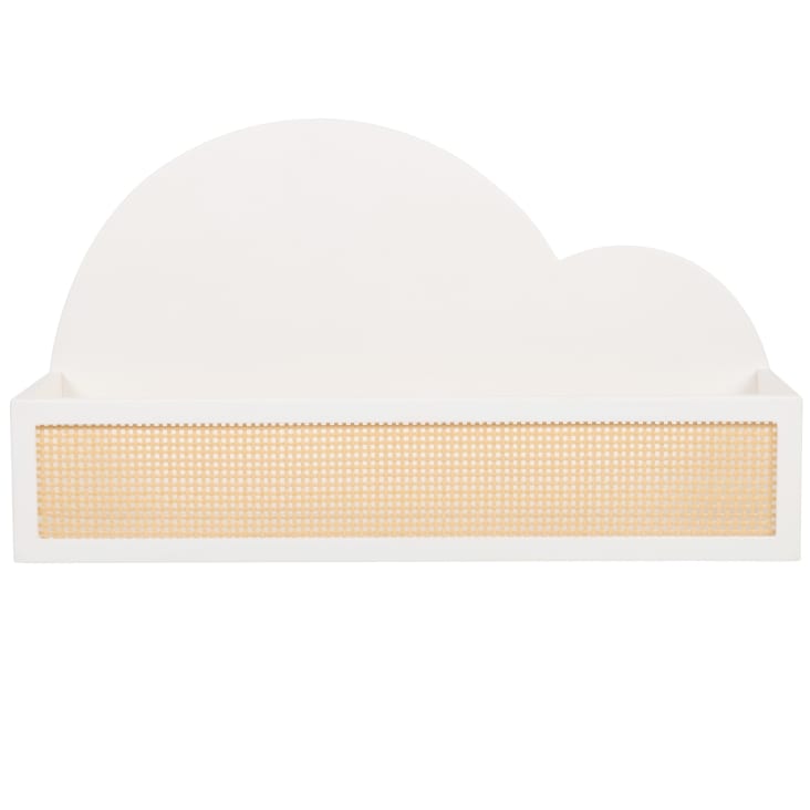 Maisons Du Monde Saint Germain Des Prés - Estante De Pared En Forma De Nube Blanca Con Imitación De Rejilla
