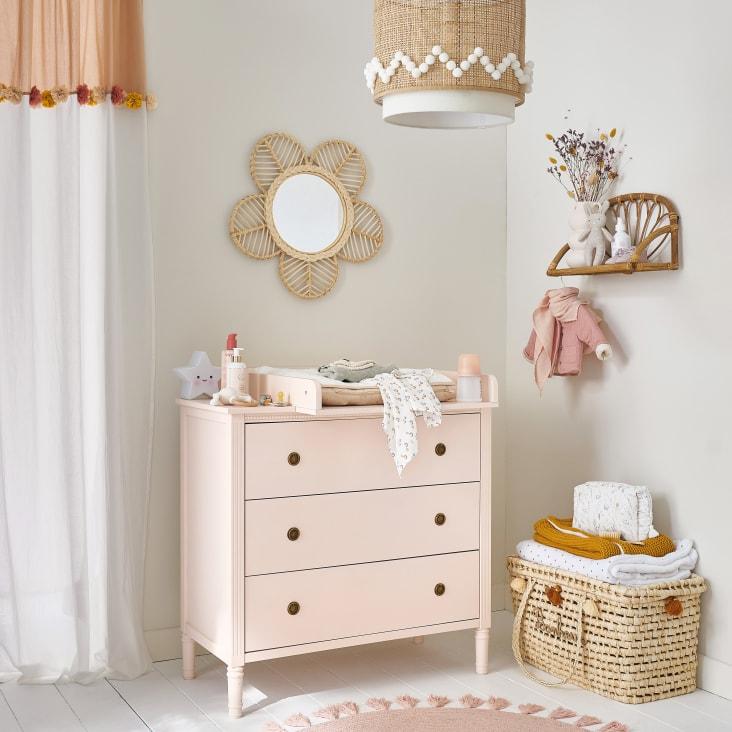 Maisons Du Monde Saint Malo - Neceser De Bebé Con Gasa De Algodón Orgánico Color Crudo Y Estampado Marino