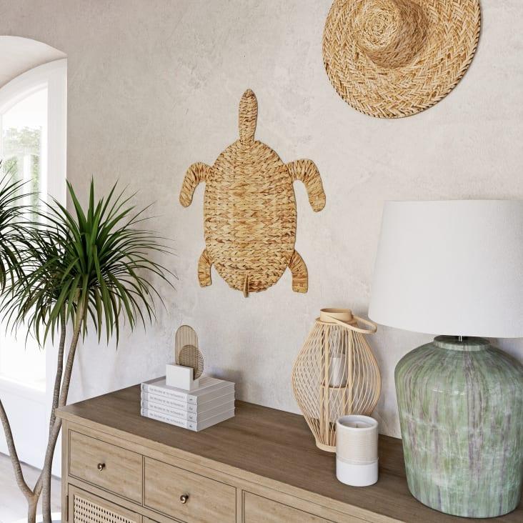 Maisons Du Monde SAINTE-MAXIME - Adorno De Tortuga Marrón Y Beige Alt. 70