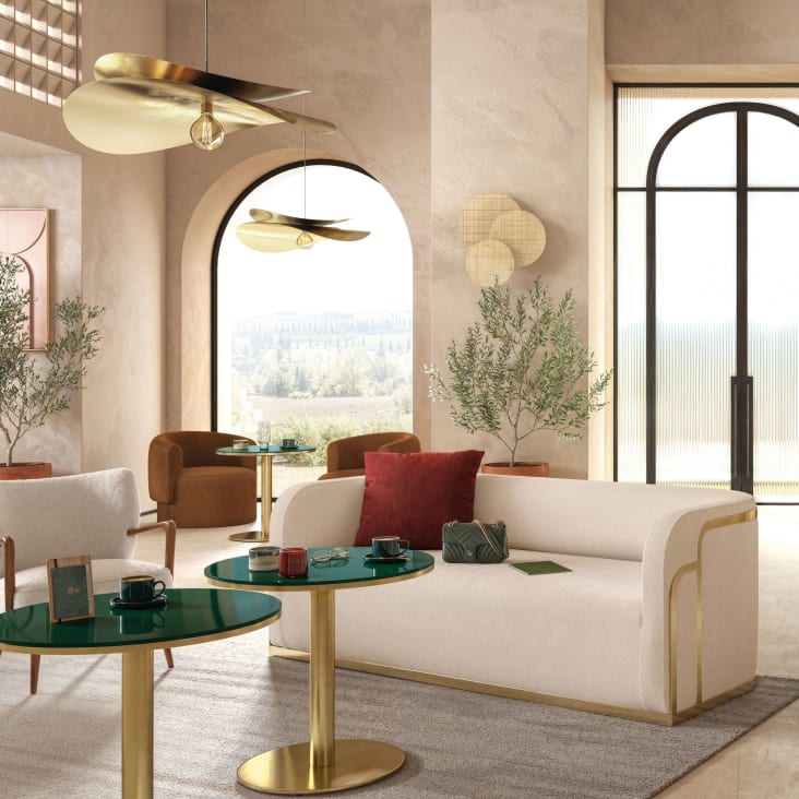 Maisons Du Monde SAINTE-MAXIME - Aplique Con 3 Círculos De Ratán