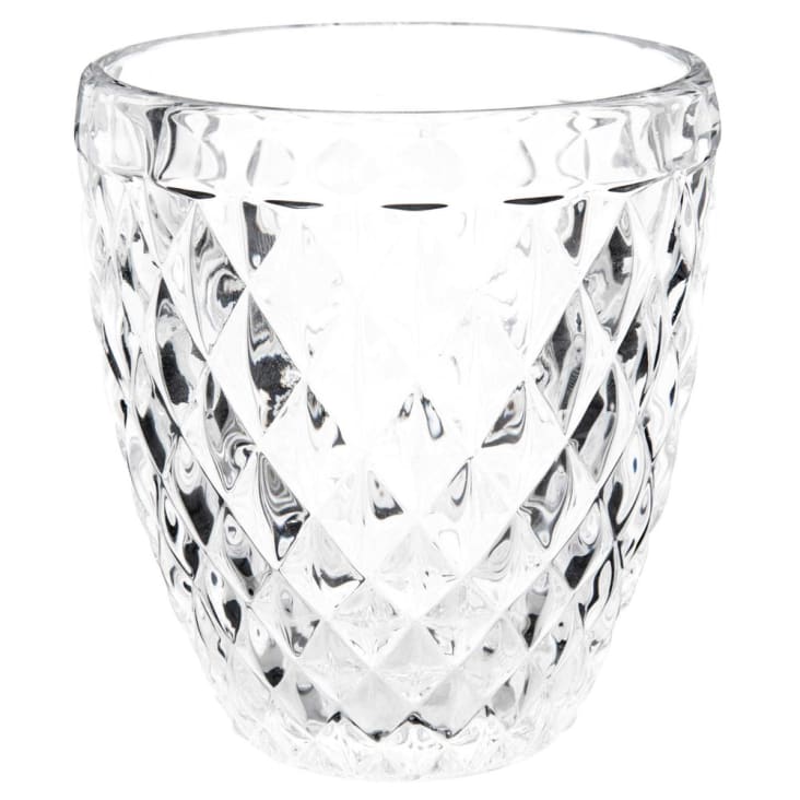 Maisons du Monde Saphir - Lote de 4 - Vaso de cristal SAPHIR