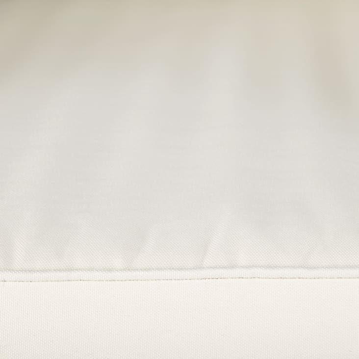 Maisons Du Monde Sardaigne - Sillón De Jardín De Resina Trenzada En Beige Y Cojines Reciclados Crudo