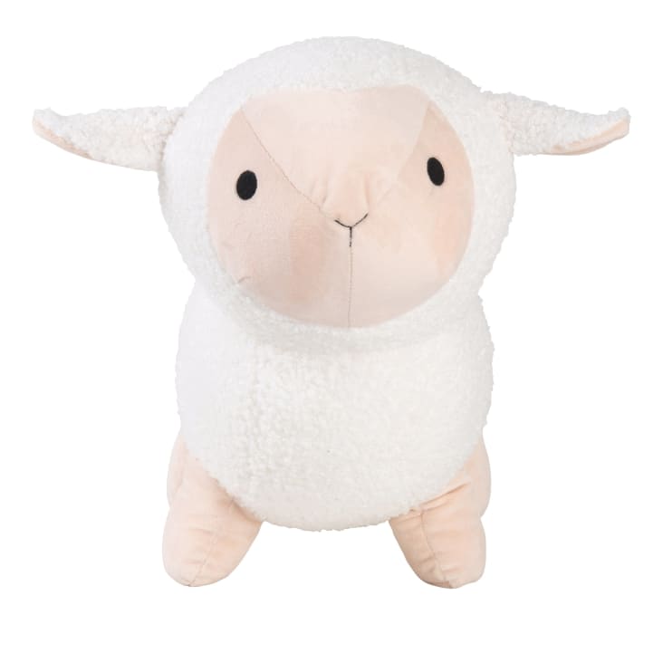 Maisons Du Monde Simon - Oveja De Peluche Blanca Y Beige