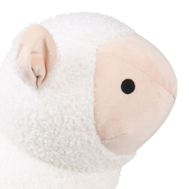 Maisons Du Monde Simon - Oveja De Peluche Blanca Y Beige