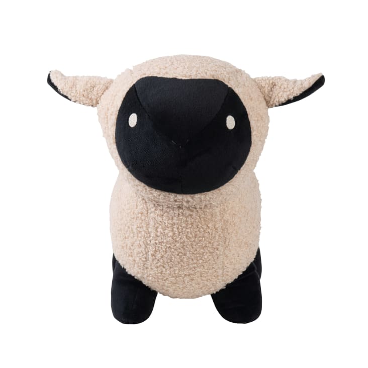 Maisons Du Monde Simon - Oveja De Peluche Negro Y Blanco