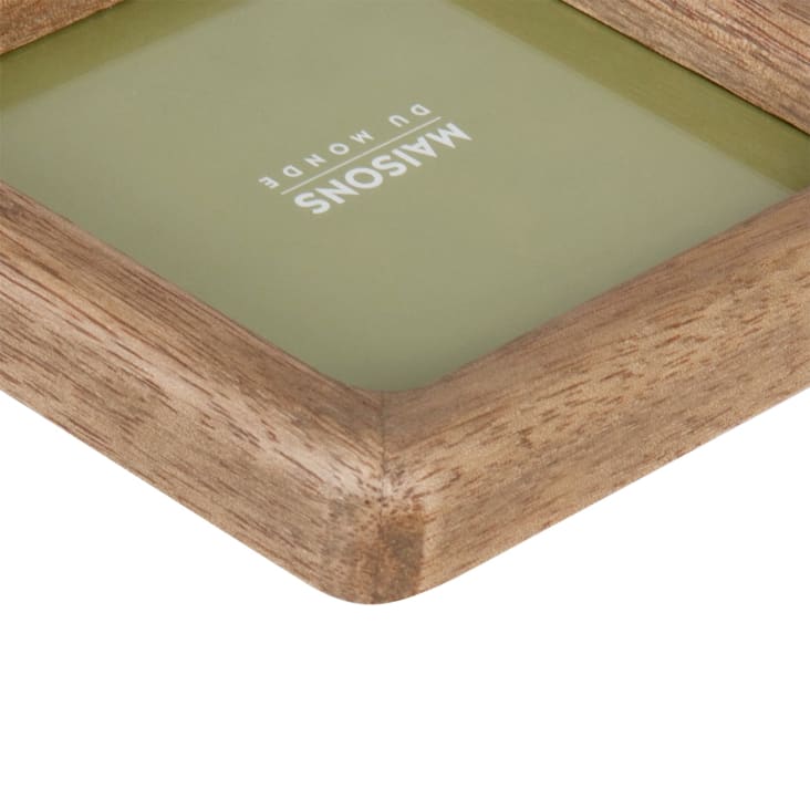 Maisons Du Monde SOLIA - Lote De 2 - Marco De Fotos De Madera De Hevea 10 X 10