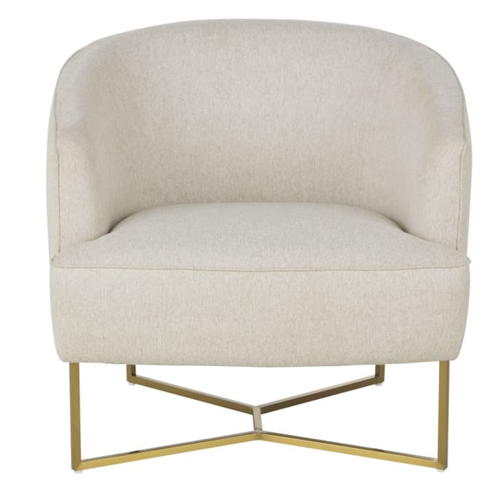 Maisons Du Monde Sonate - Sillón Color Crema Jaspeado