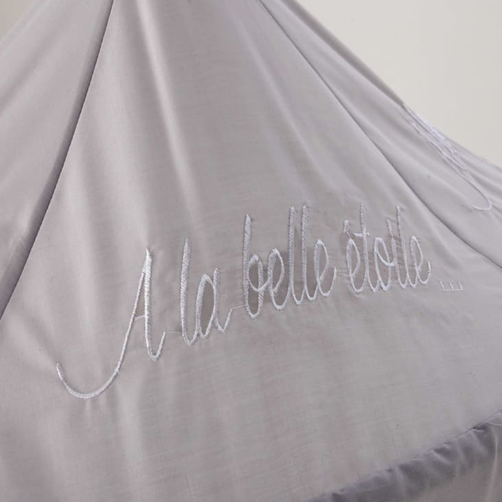 Maisons Du Monde Songe - Cielo De Cama Infantil Blanco Y Gris