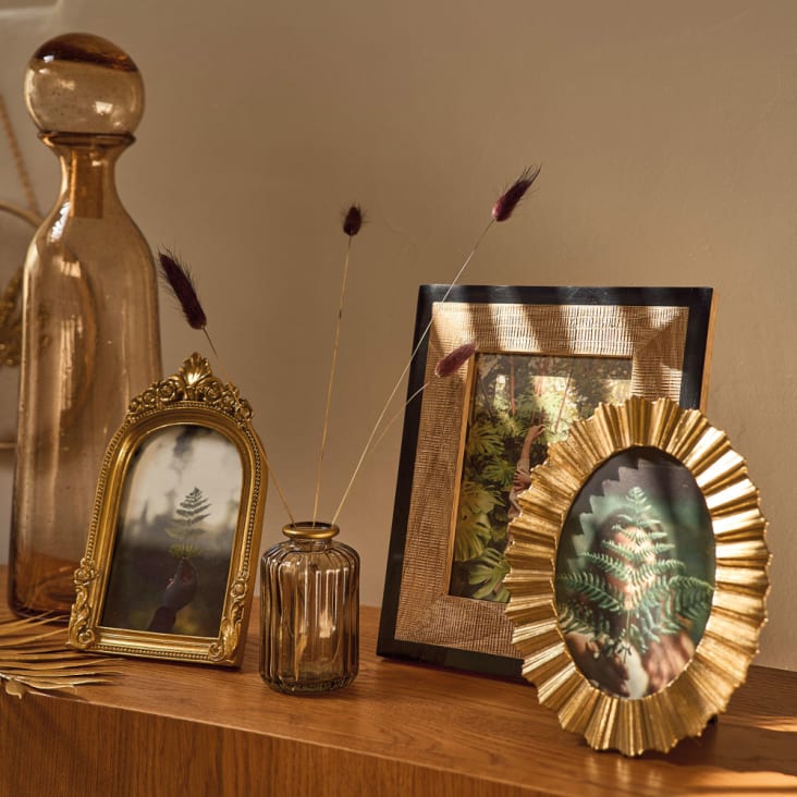 Maisons Du Monde SPENCER - Marco De Fotos Con Molduras Doradas 10 X 15 Cm