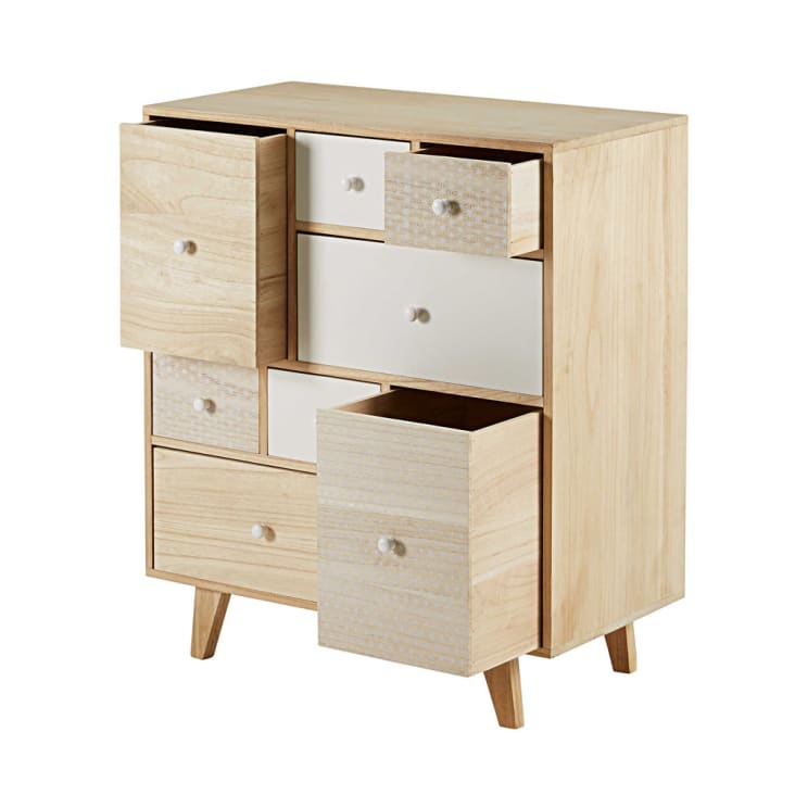 Maisons Du Monde Spring - Cajonera Con 8 Cajones De Paulonia