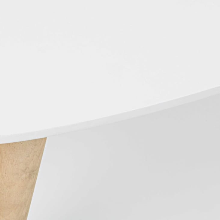 Maisons Du Monde Spring - Mesa Baja Escandinava Blanca