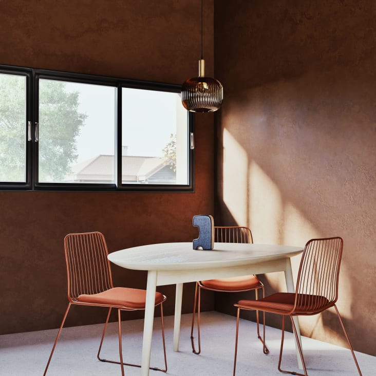 Maisons Du Monde Spring - Mesa Ovalada Para 6/8 Personas L.140