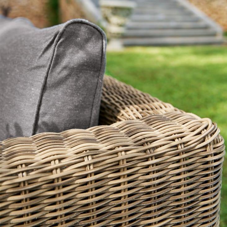 Maisons Du Monde St Raphaël - Sillón De Jardín De Resina Trenzada