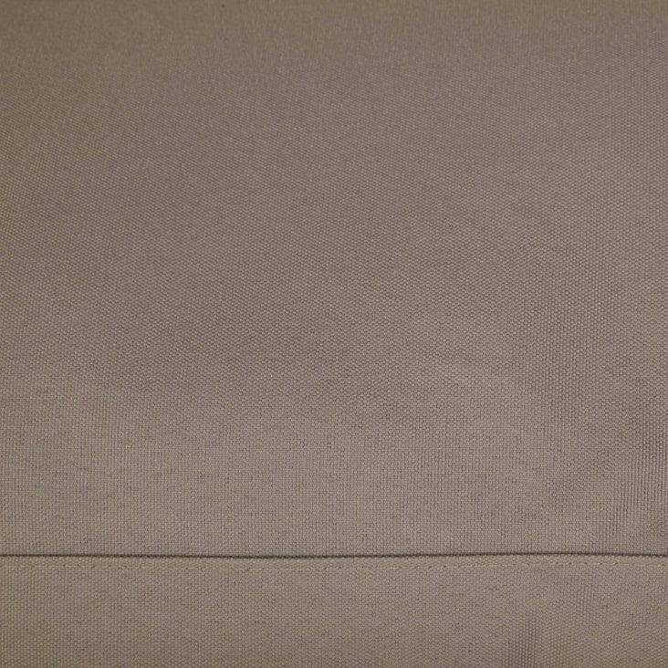 Maisons Du Monde St Tropez - Sofá De Jardín De 2/3 Plazas De Mimbre Y Cojines Marrones