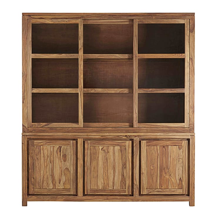 Maisons du Monde Stockholm - Aparador con 3 puertas de sheesham macizo