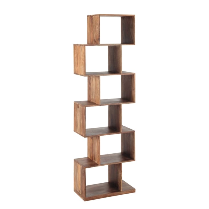 Maisons Du Monde Stockholm - Estantería Desigual 6 Compartimentos De Madera De Sheesham