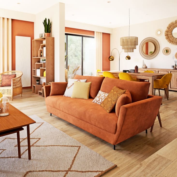 Maisons Du Monde Stockholm - Estantería Desigual De Madera De Palo Rosa