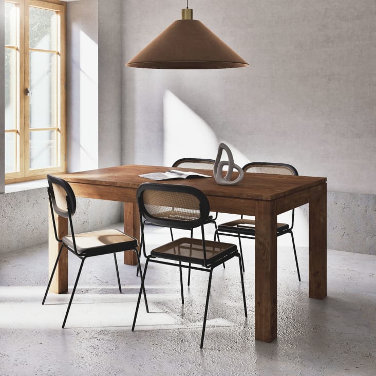 Maisons Du Monde Stockholm - Mesa De Comedor De Madera De Maciza De Sheesham L.160
