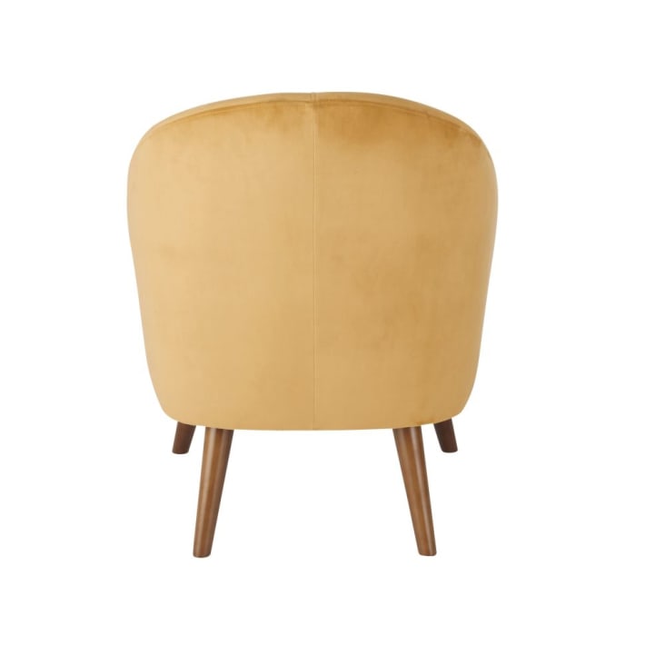 Maisons Du Monde Suzie - Sillón Vintage De Terciopelo Ocre