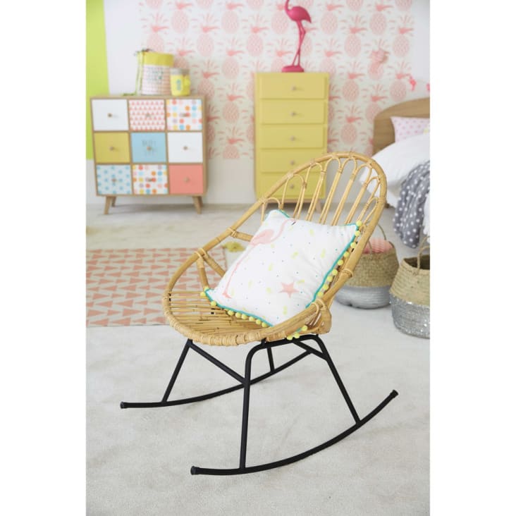 Maisons Du Monde Sweet - Chifonier Vintage Amarillo Mostaza Con 5 Cajones