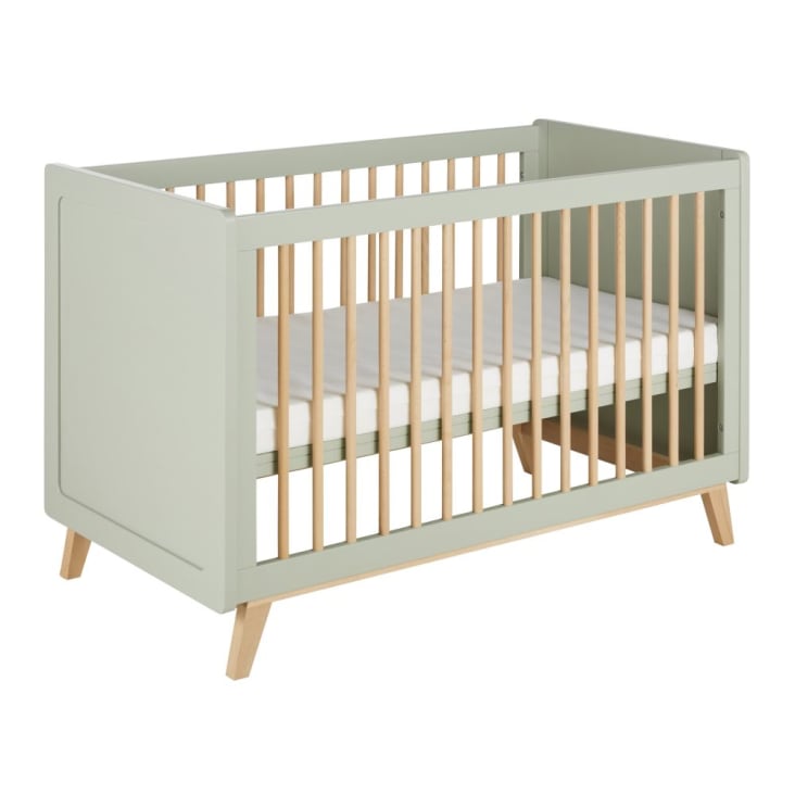 Maisons Du Monde Sweet - Cuna Vintage Con Barrotes De 60x120 En Dos Colores