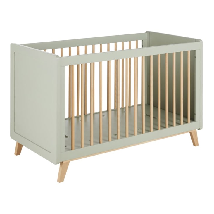 Maisons Du Monde Sweet - Cuna Vintage Con Barrotes De 60x120 En Dos Colores