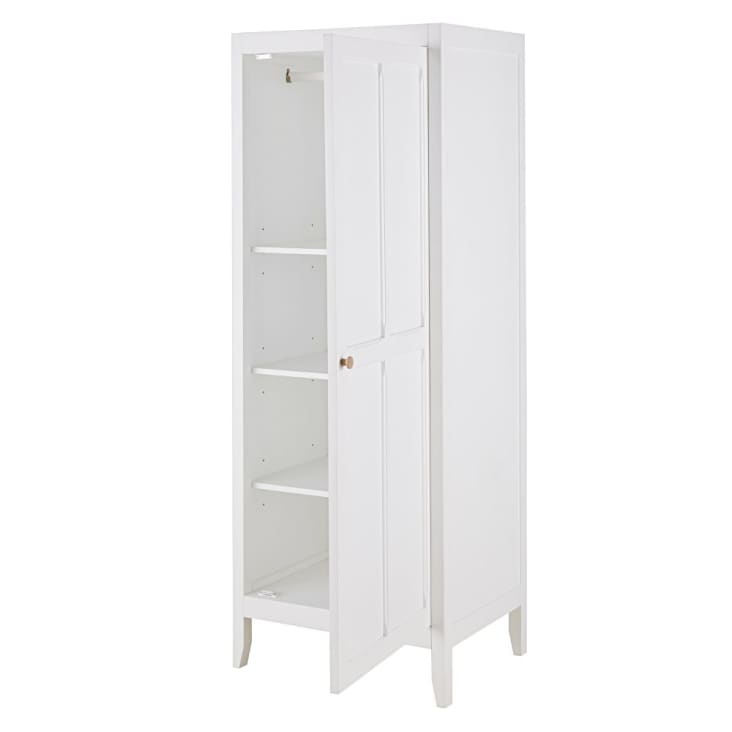 Maisons Du Monde Sweet - Guardarropa Con 1 Puerta Blanco