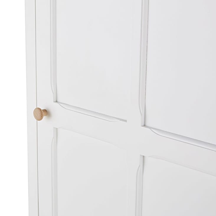 Maisons Du Monde Sweet - Guardarropa Con 1 Puerta Blanco