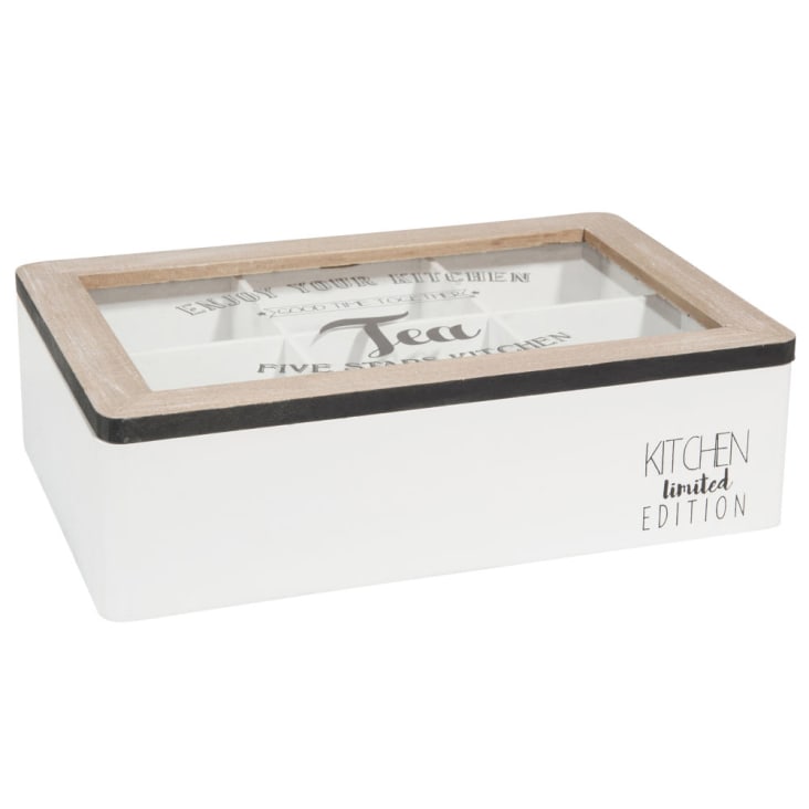 Maisons du Monde Tea Limited Selection - Caja de té 16 x 24 cm