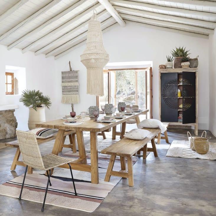 Maisons Du Monde Tecka - Banco De Jardín De Teca Reciclada L.300