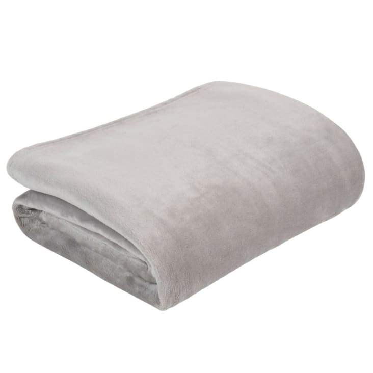 Maisons Du Monde Tela De Poliéster Reciclado Gris Brillante 150x230