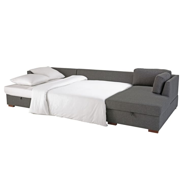 Maisons Du Monde Times Square - Sofá Cama Panorámico De 7 Plazas Gris