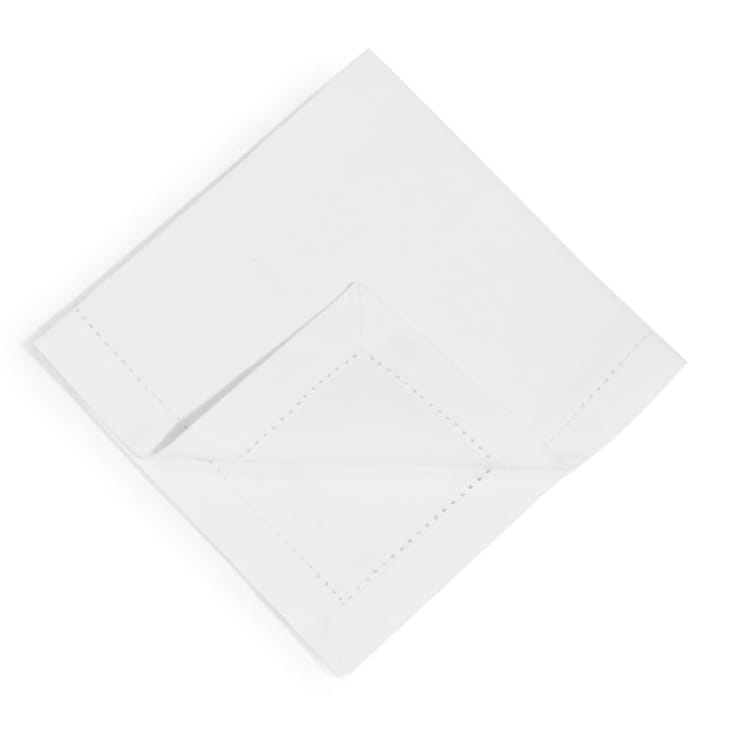 Maisons du Monde Toallas de algodón orgánico crudo y escala de día 40 x 40 cm (x4)